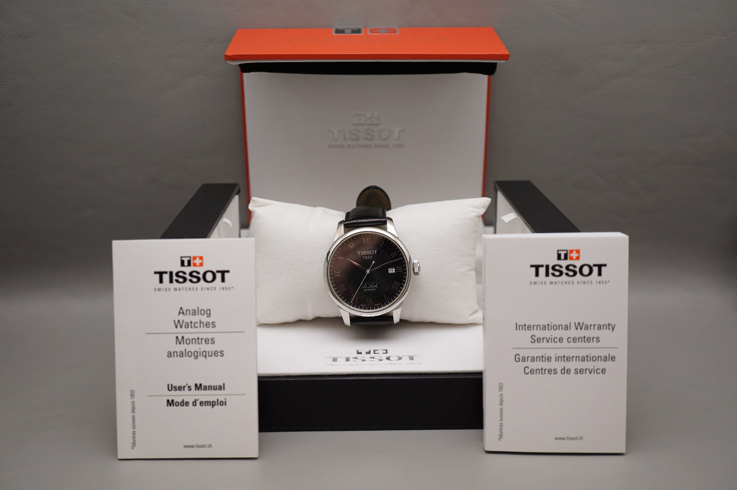 Tissot Le Locle T41.1.423.43 ETA 2824-2 Black Dial Swiss Automatic Watch