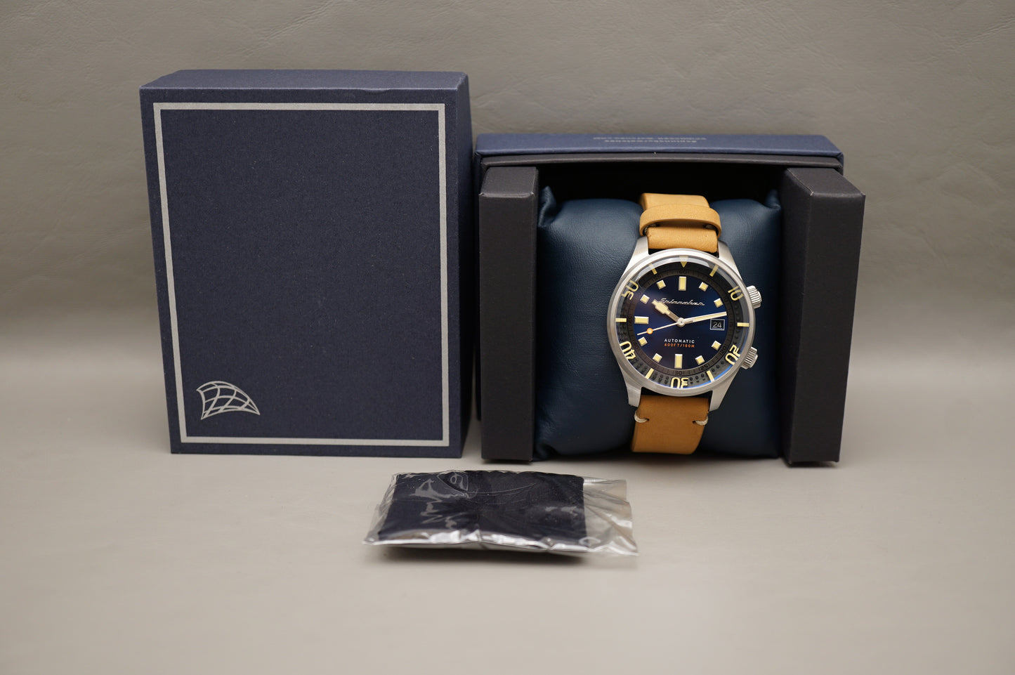 Spinnaker Bradner SP-5062-05 NH35 Blue Dial Supercompressor Automatic Watch