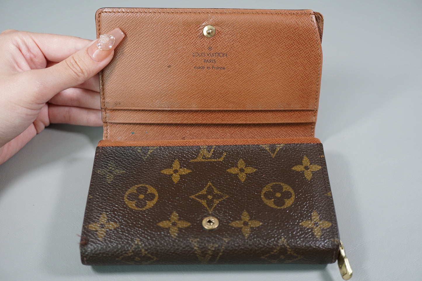 Louis Vuitton Portomone Bier Tresor Monogram M61730 Wallet