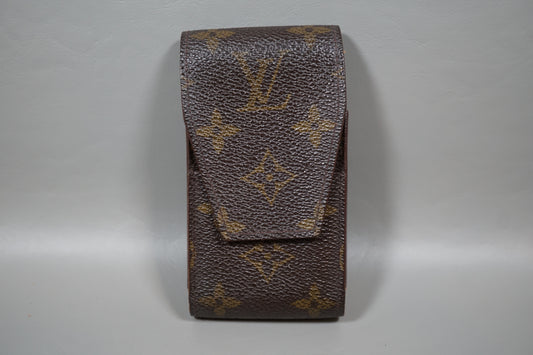 Louis Vuitton Monogram Brown Tobacco M63024 Cigarette Case