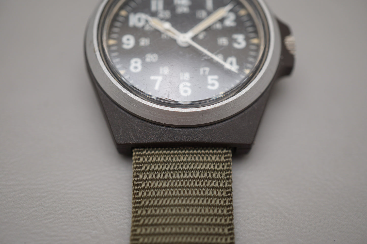 Stocker and Yale MIL-W-46374D Type 2 Sandy 184A Military Mechanical Swiss Watch