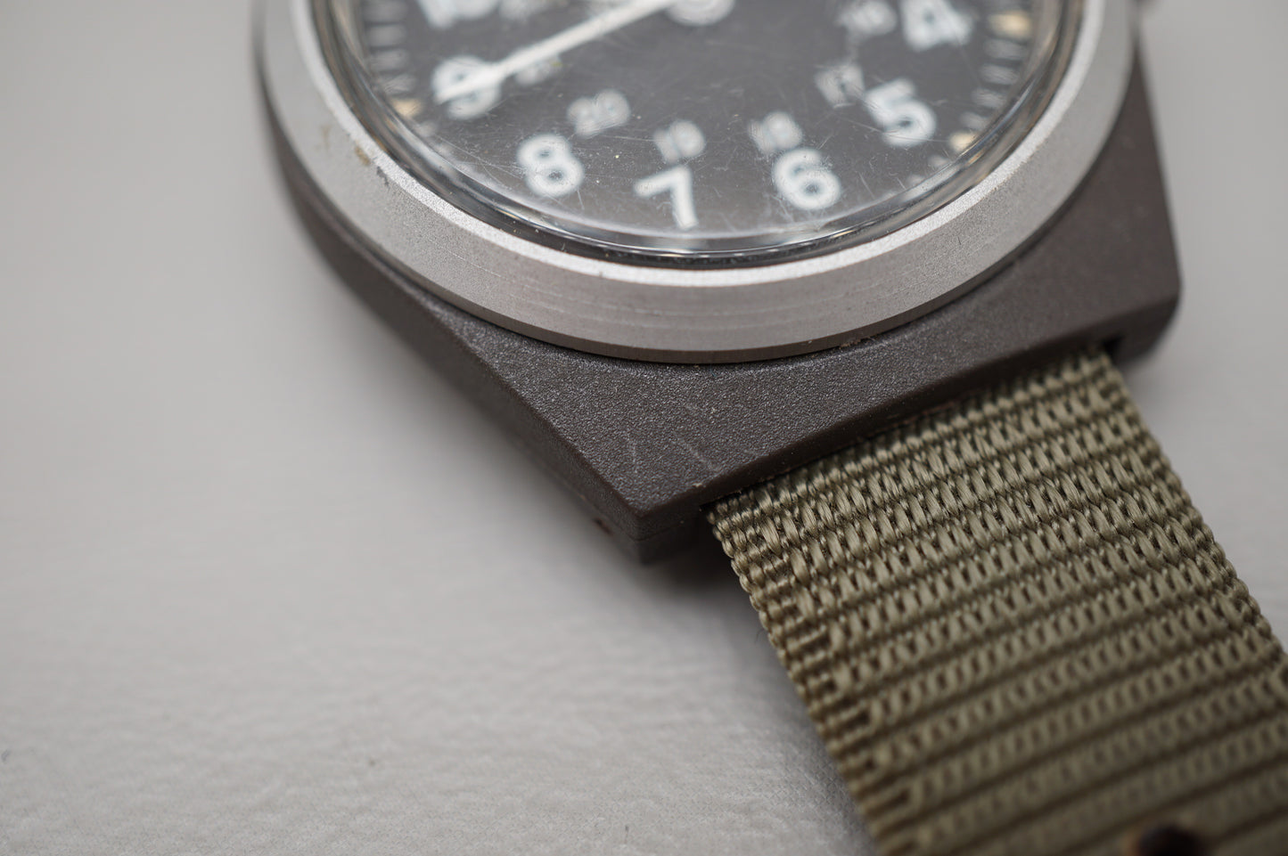 Stocker and Yale MIL-W-46374D Type 2 Sandy 184A Military Mechanical Swiss Watch