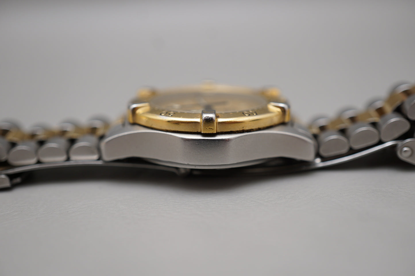 Tag Heuer 2000 964.008 Two Tone Gold Dial Professional Ladies Quartz Watch