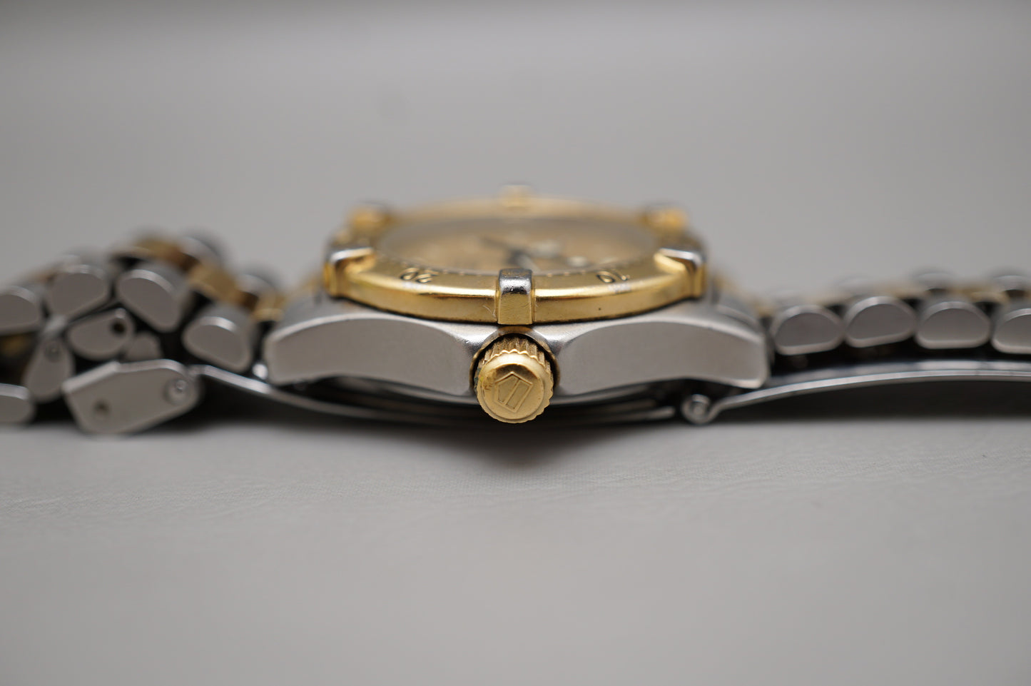 Tag Heuer 2000 964.008 Two Tone Gold Dial Professional Ladies Quartz Watch
