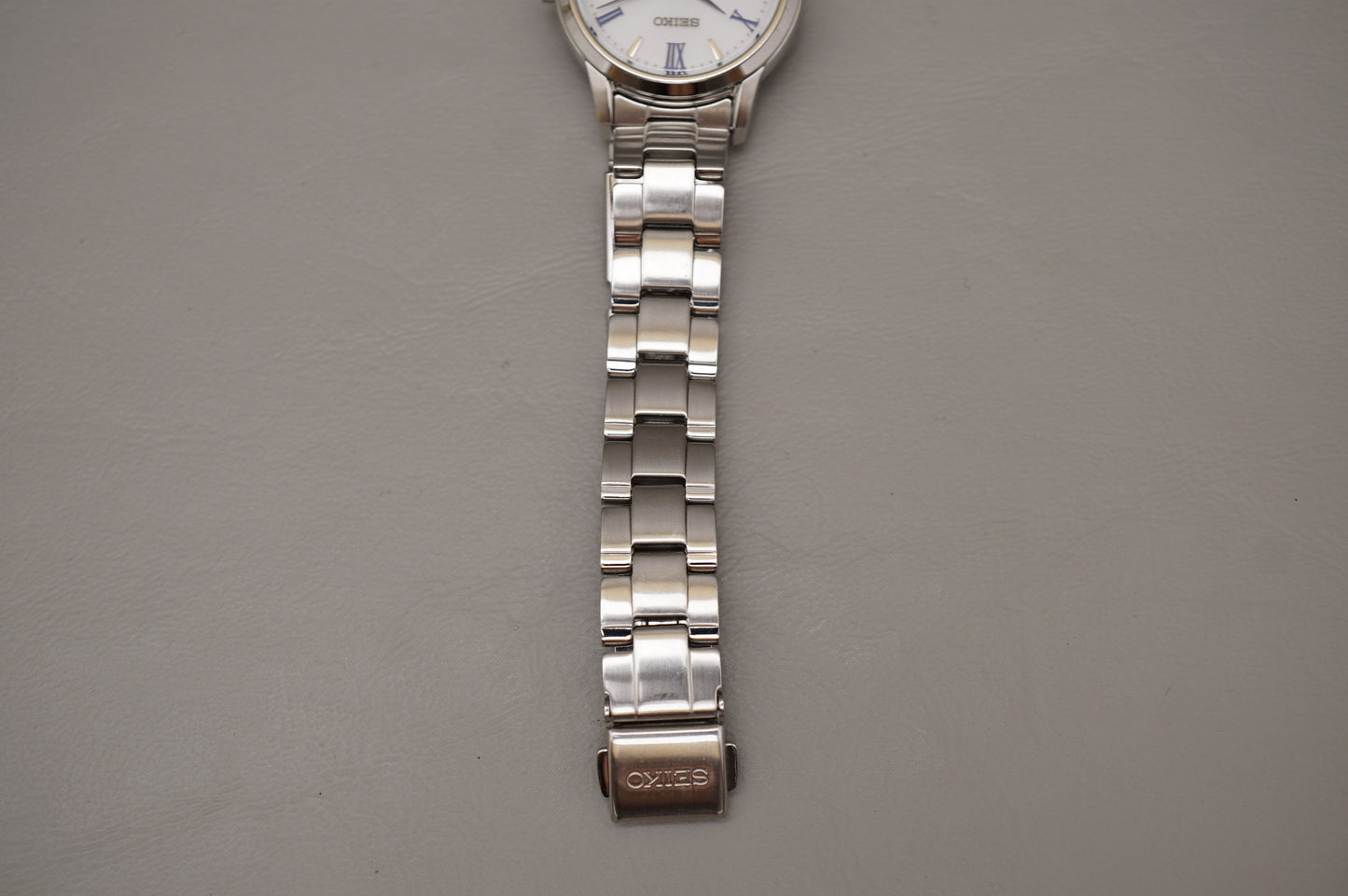 Seiko Selection STPX047 V131 White Roman Numeral Dial Ladies Solar Quartz Watch