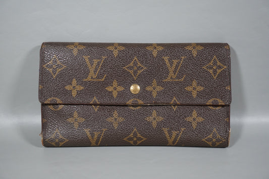 Louis Vuitton Monogram Porte Tresor International M61215 Wallet