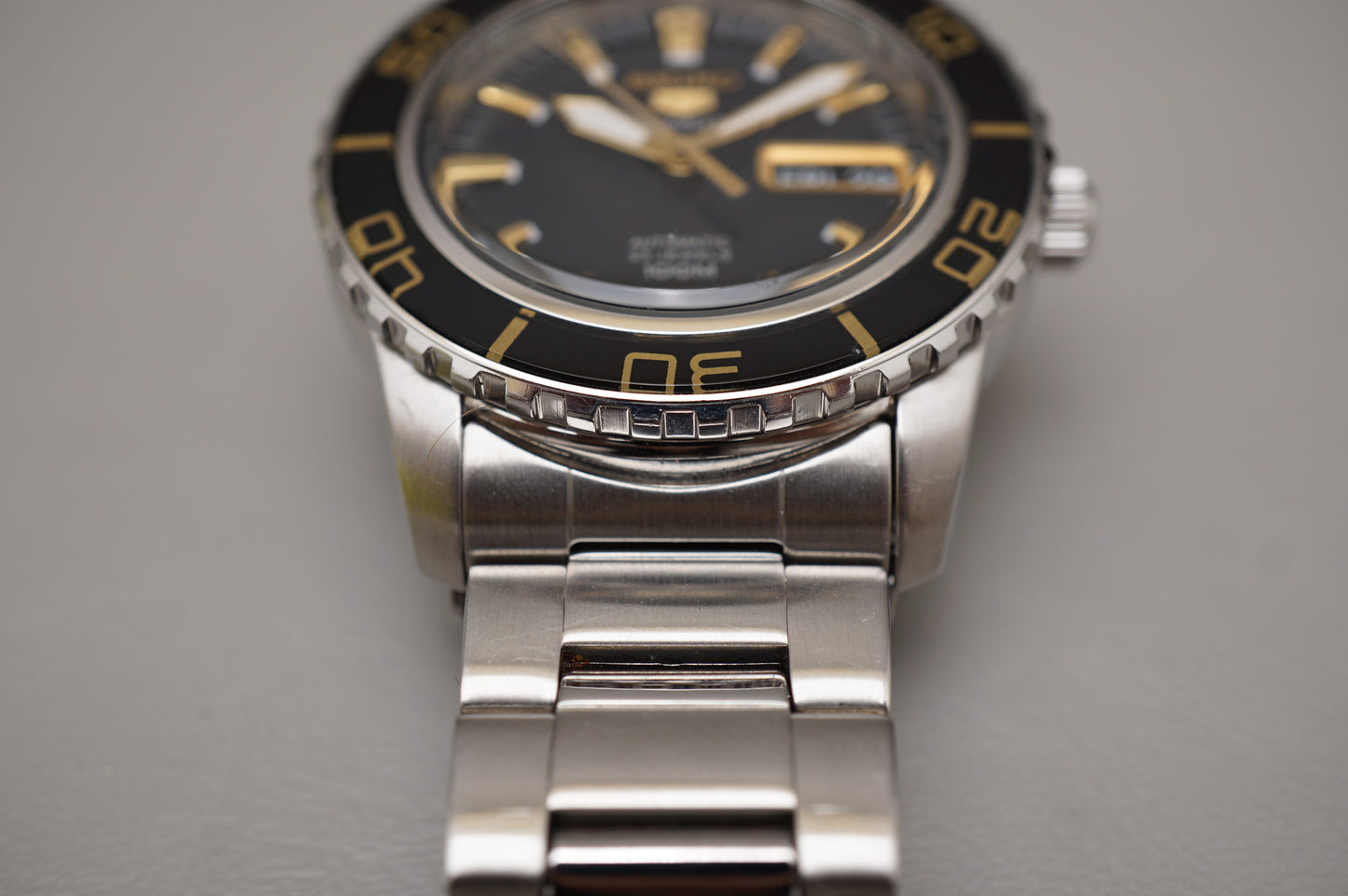 Seiko 5 Sports SNZH57J1 7S36 Fifty Five Fathoms Black Dial Automatic Watch
