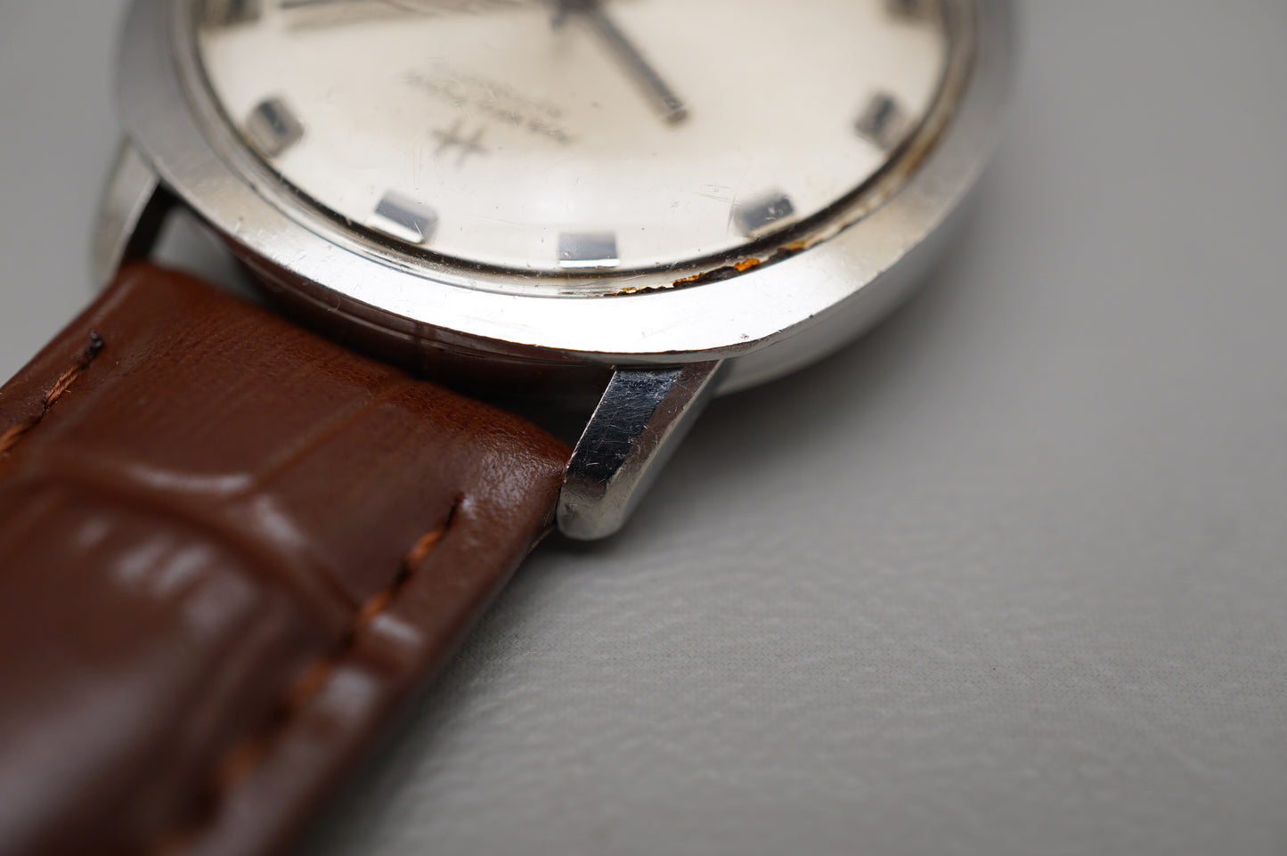 Vintage 1970s Hamilton Pan-Europ 64045-3 Swiss Steel Date Automatic Watch