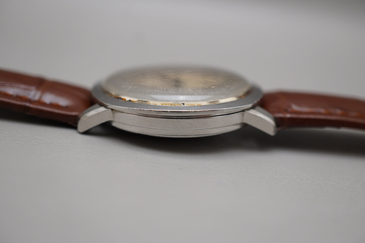 Vintage 1970s Hamilton Pan-Europ 64045-3 Swiss Steel Date Automatic Watch