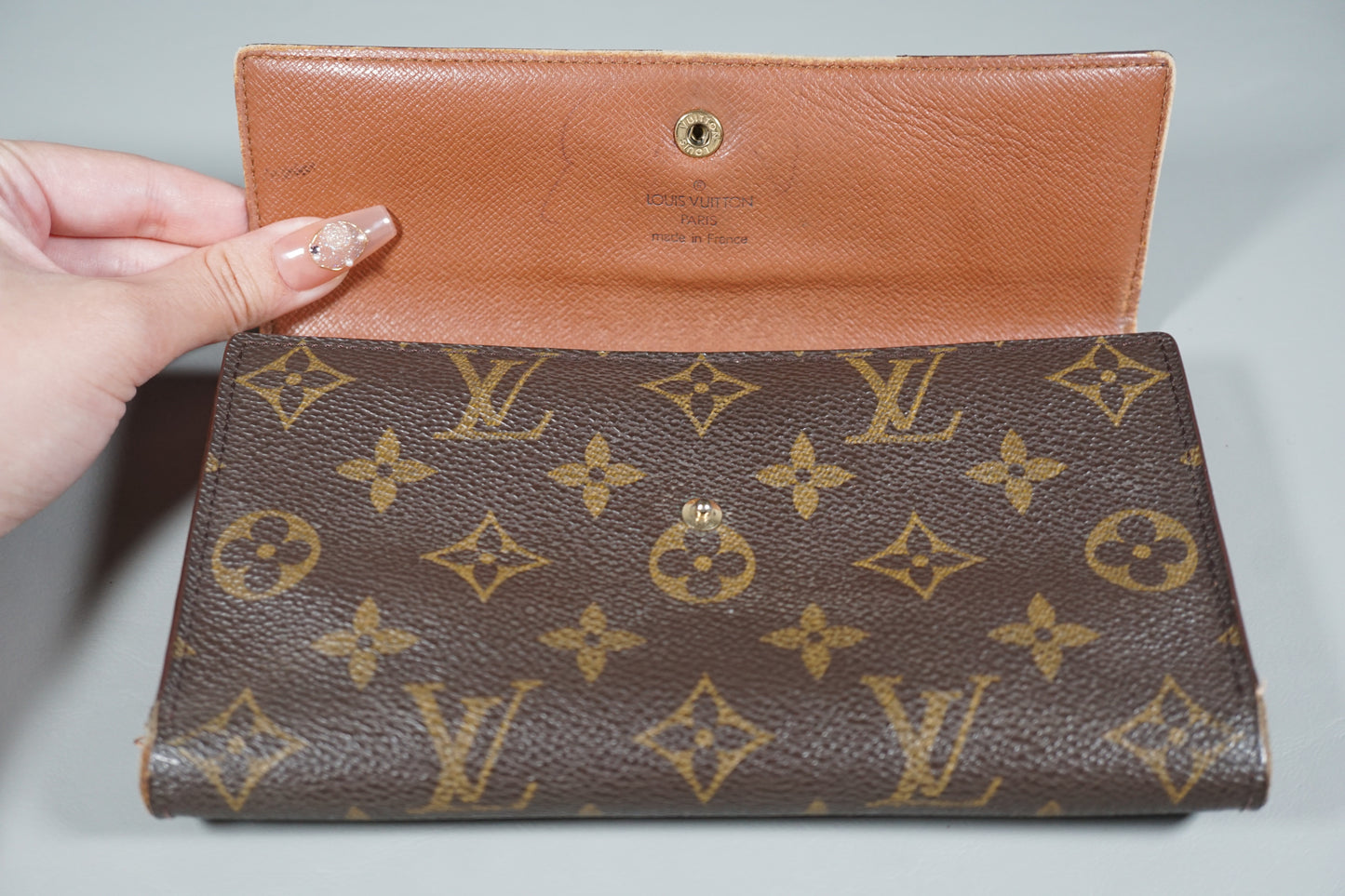 Louis Vuitton Monogram Porte Tresor International M61215 Wallet