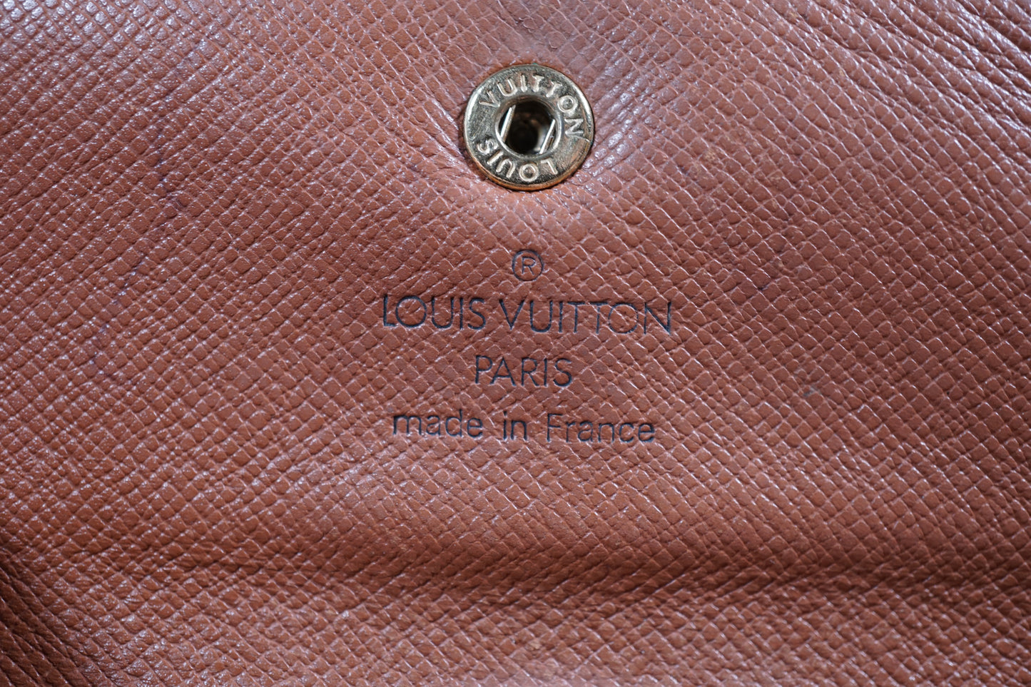 Louis Vuitton Monogram Porte Tresor International M61215 Wallet