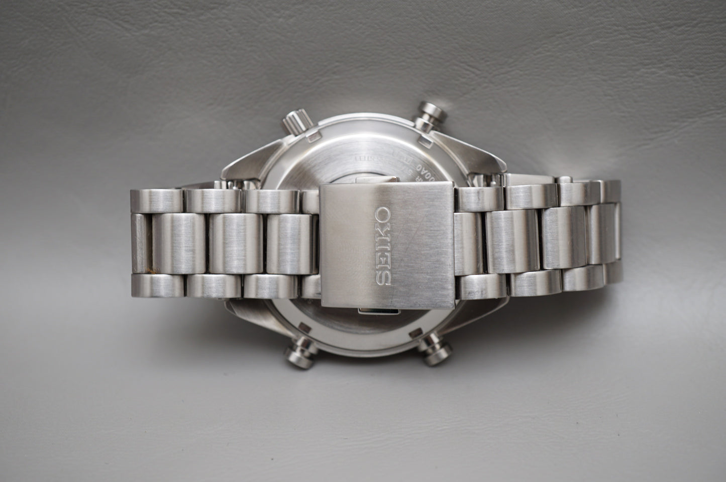Seiko Prospex SBER001 8A50 Panda White Dial Speedtimer JDM Solar Quartz Watch