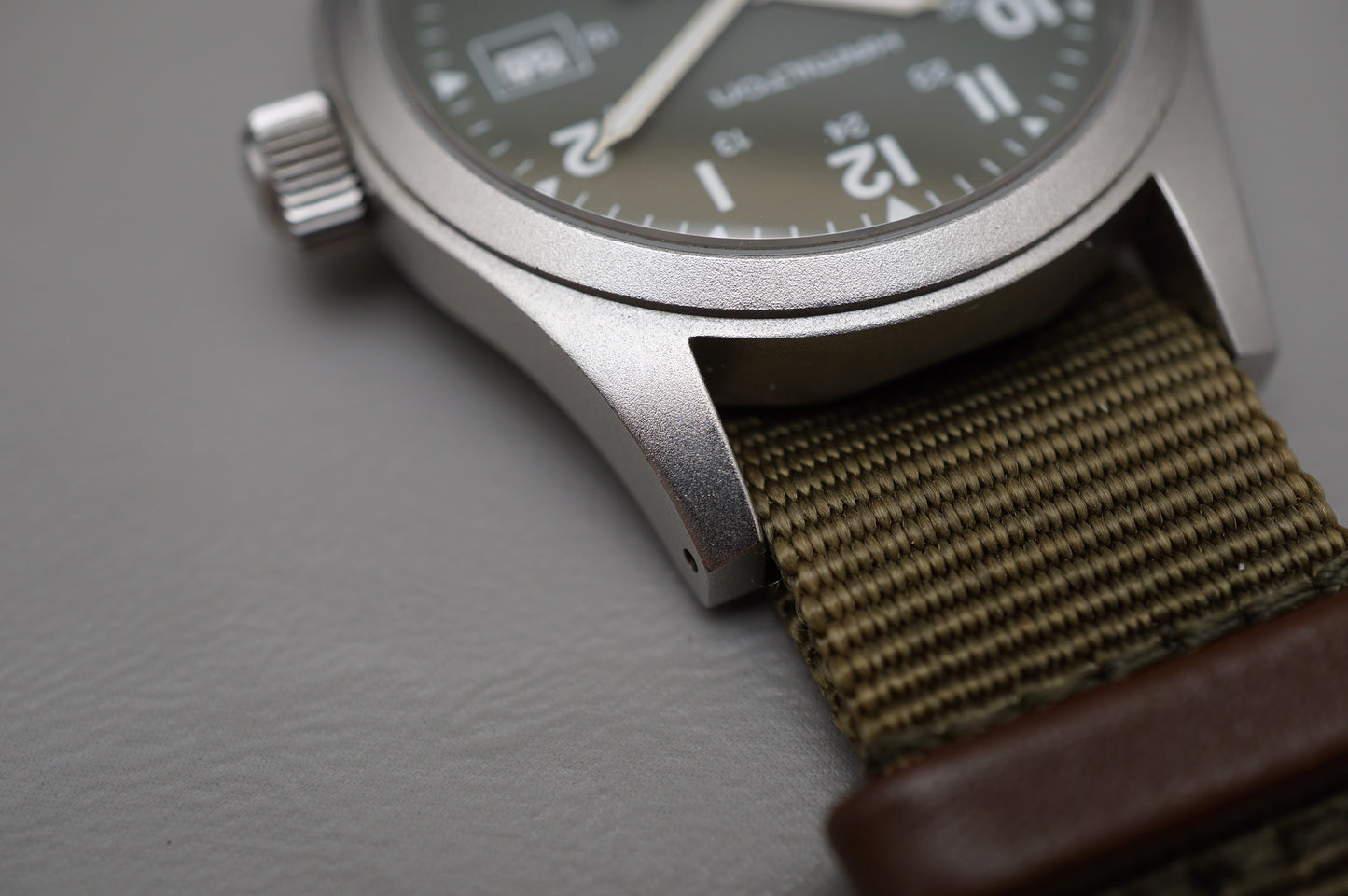Hamilton Khaki Field H69419363 Green Dial 38mm Handwound Mechanical Watch