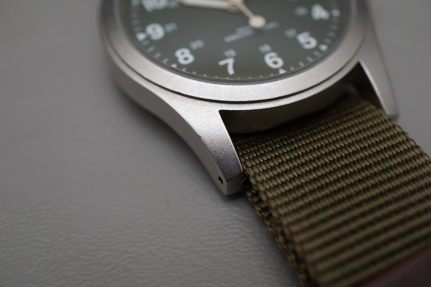 Hamilton Khaki Field H69419363 Green Dial 38mm Handwound Mechanical Watch