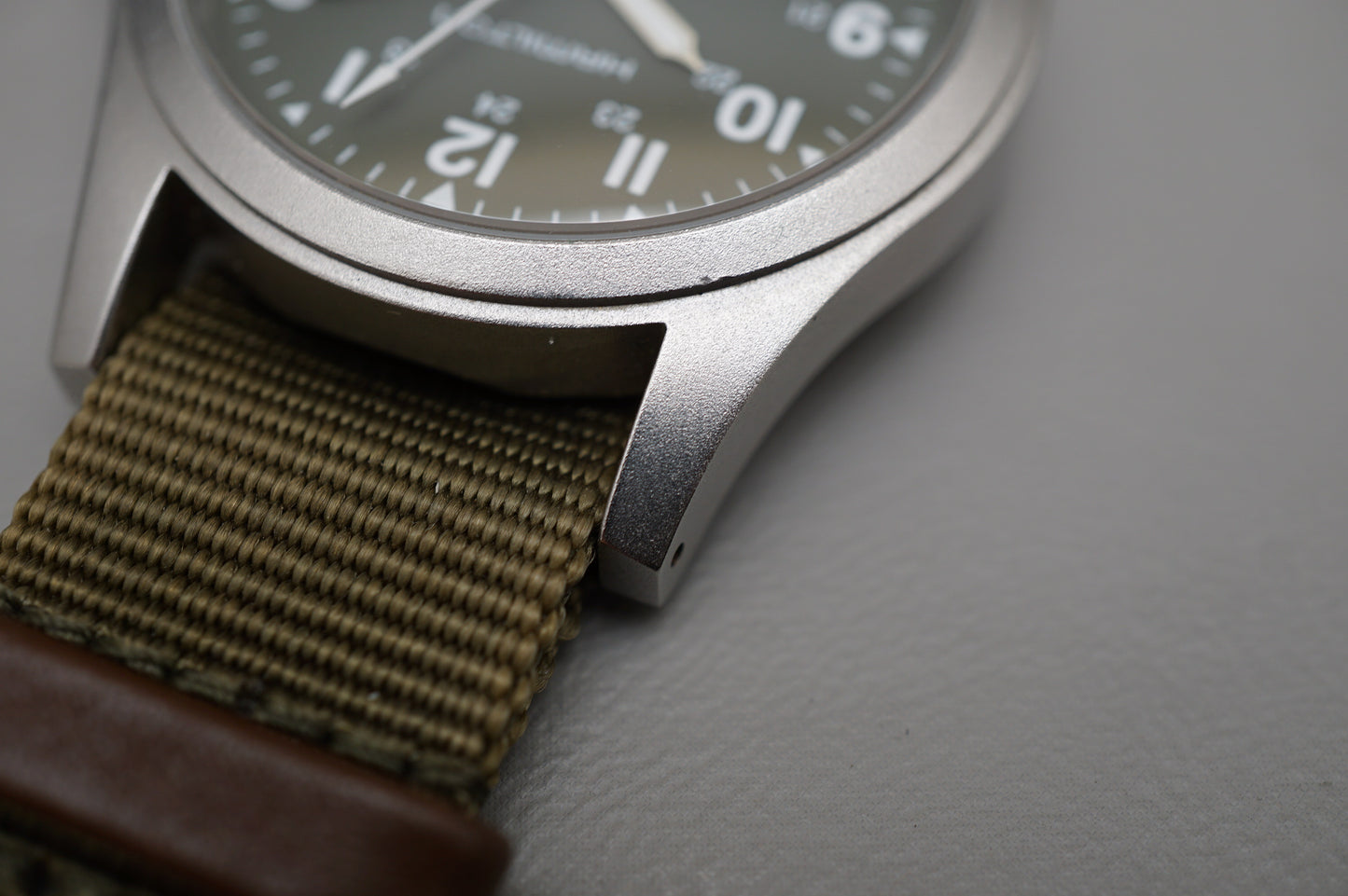 Hamilton Khaki Field H69419363 Green Dial 38mm Handwound Mechanical Watch