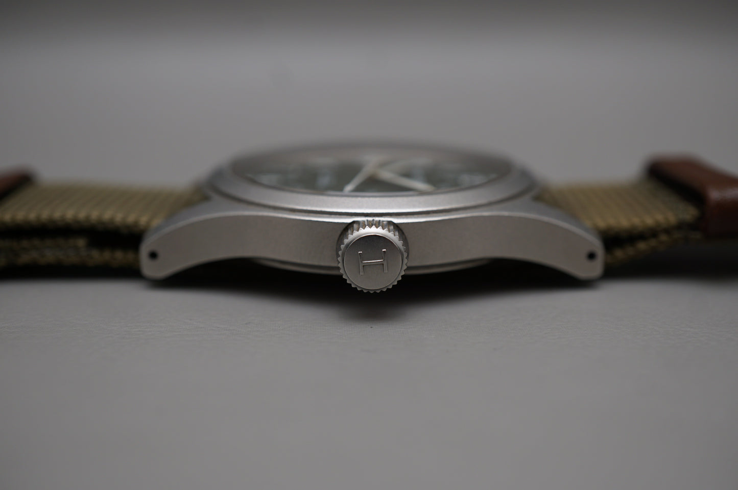 Hamilton Khaki Field H69419363 Green Dial 38mm Handwound Mechanical Watch