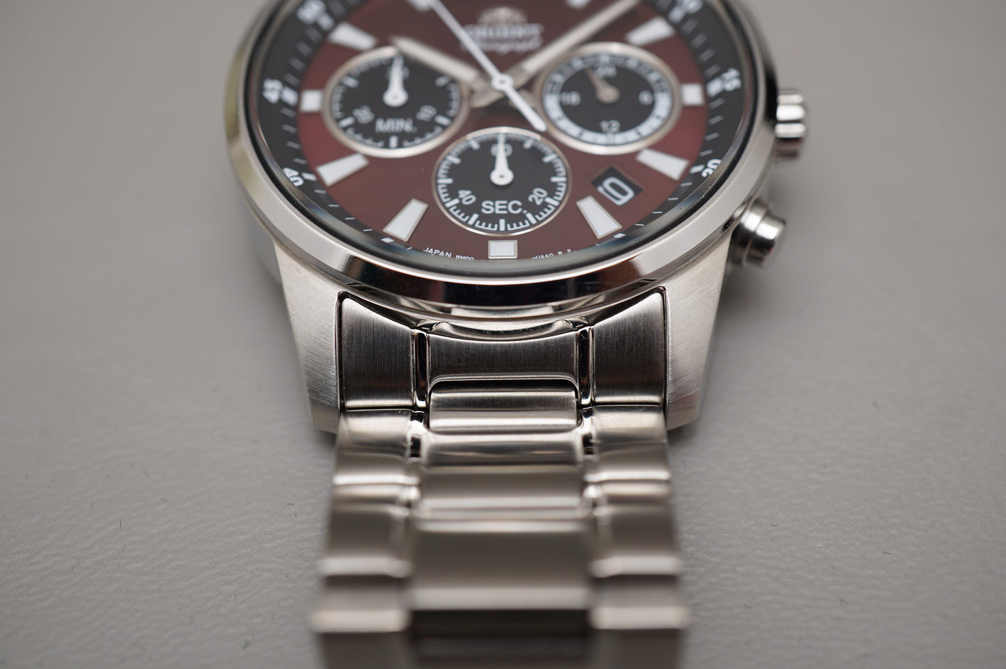 Orient RN-KV0003R VR32F Red Dial Sport JDM Chronograph Quartz Watch