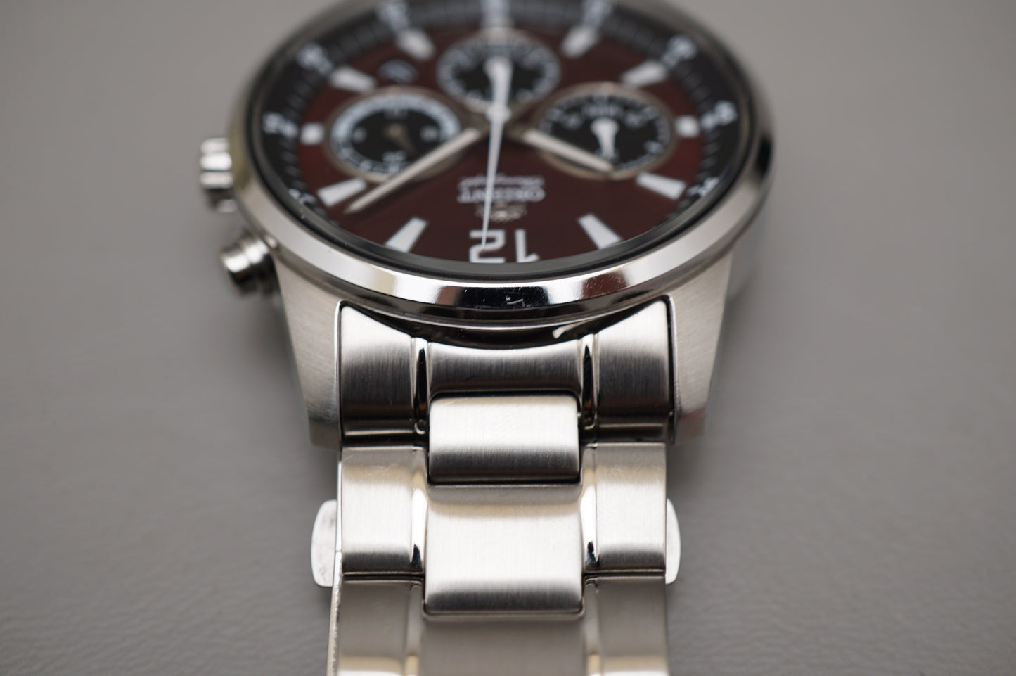 Orient RN-KV0003R VR32F Red Dial Sport JDM Chronograph Quartz Watch