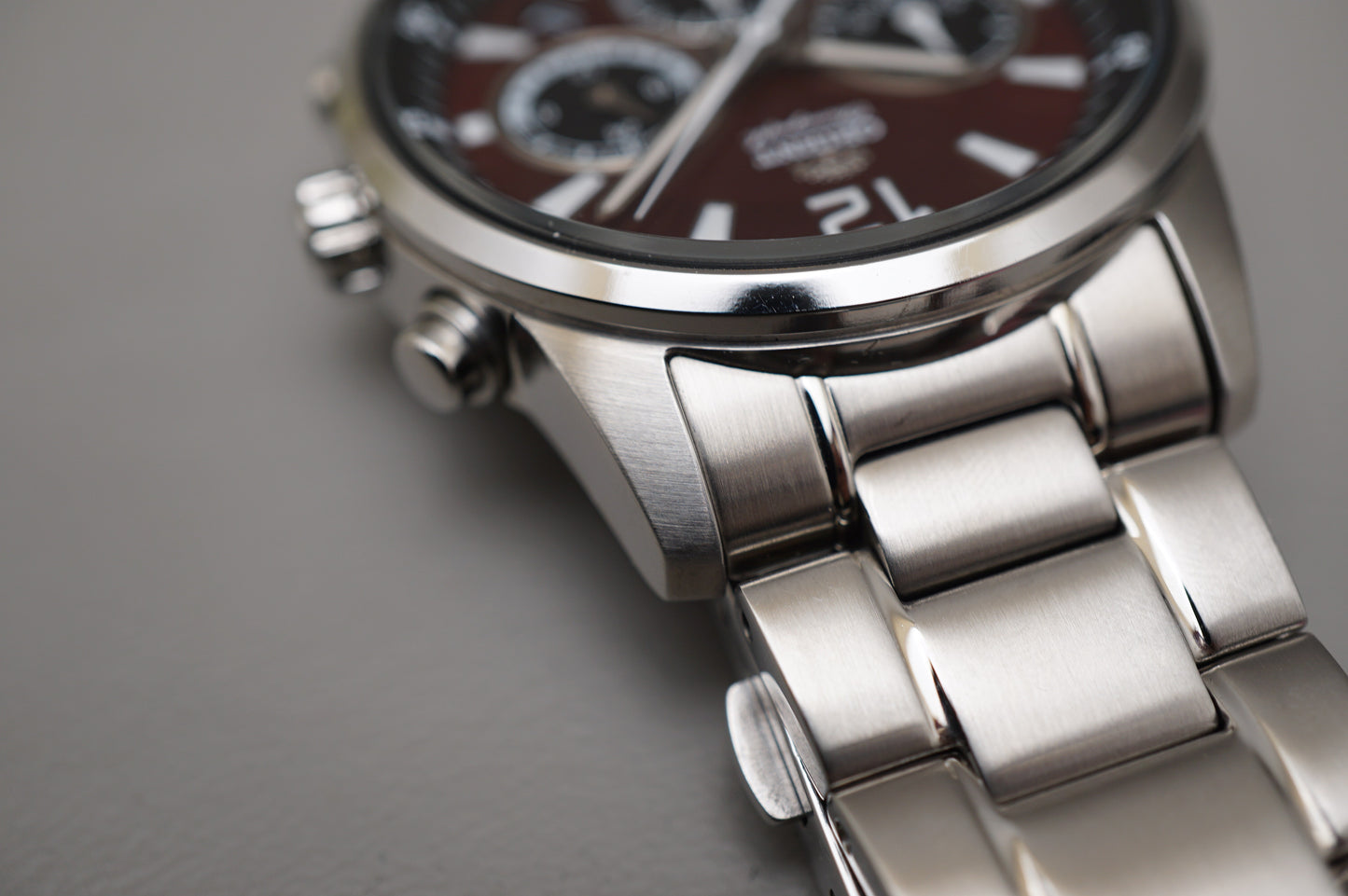 Orient RN-KV0003R VR32F Red Dial Sport JDM Chronograph Quartz Watch
