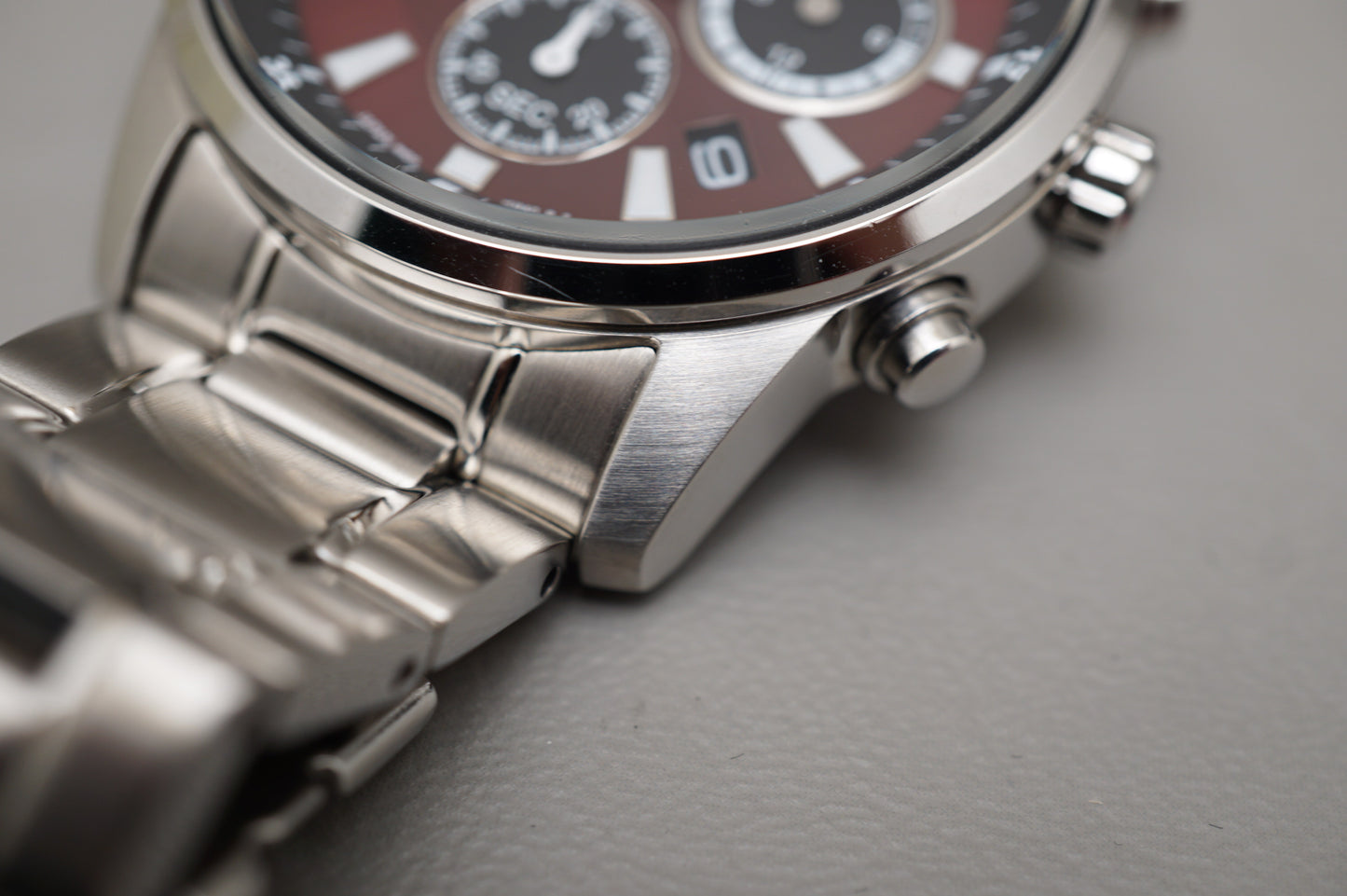 Orient RN-KV0003R VR32F Red Dial Sport JDM Chronograph Quartz Watch