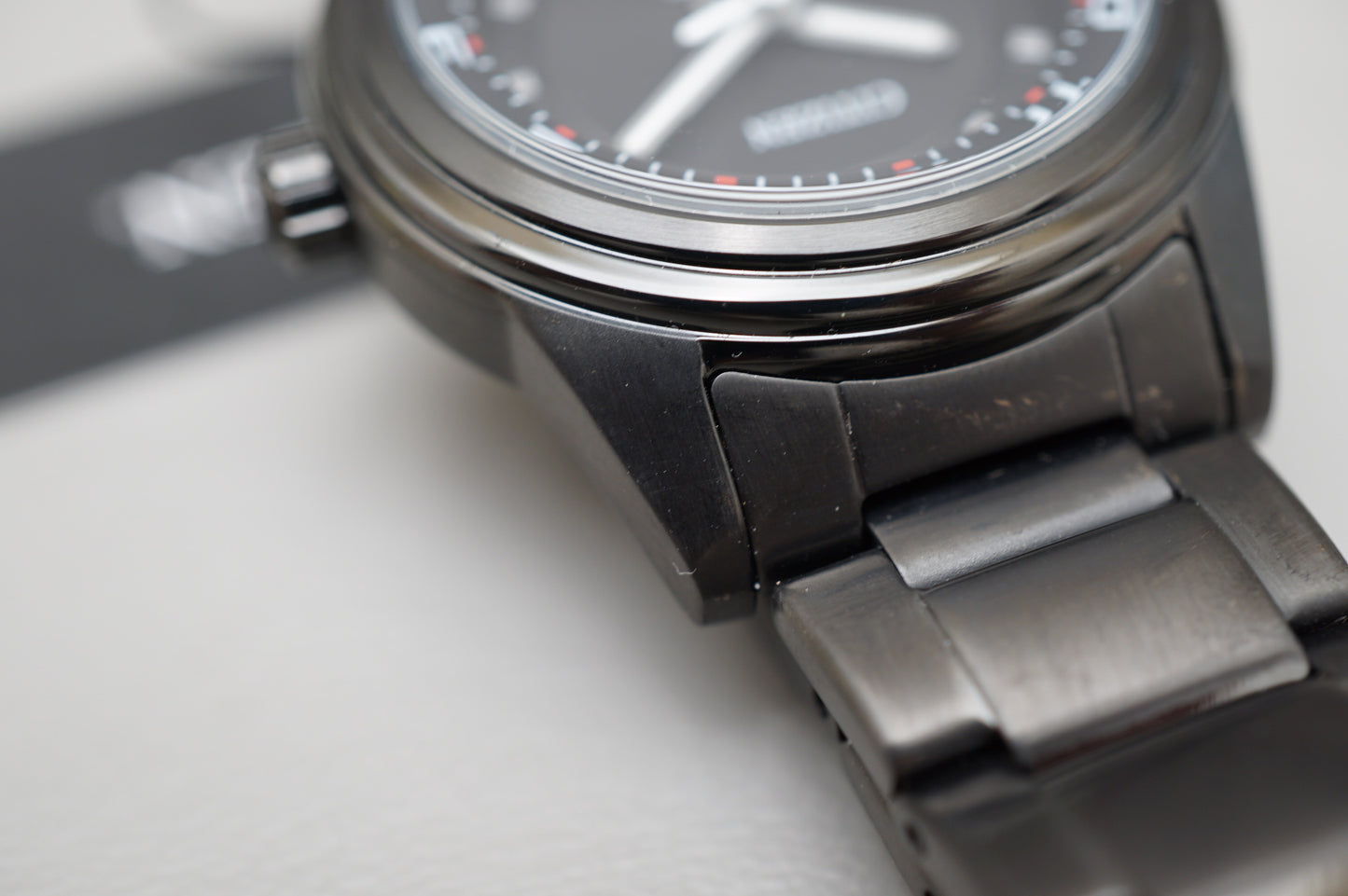 Unworn Citizen FE1104-55E Eco-Drive 100M Black Stainless 36mm Solar Quartz Watch