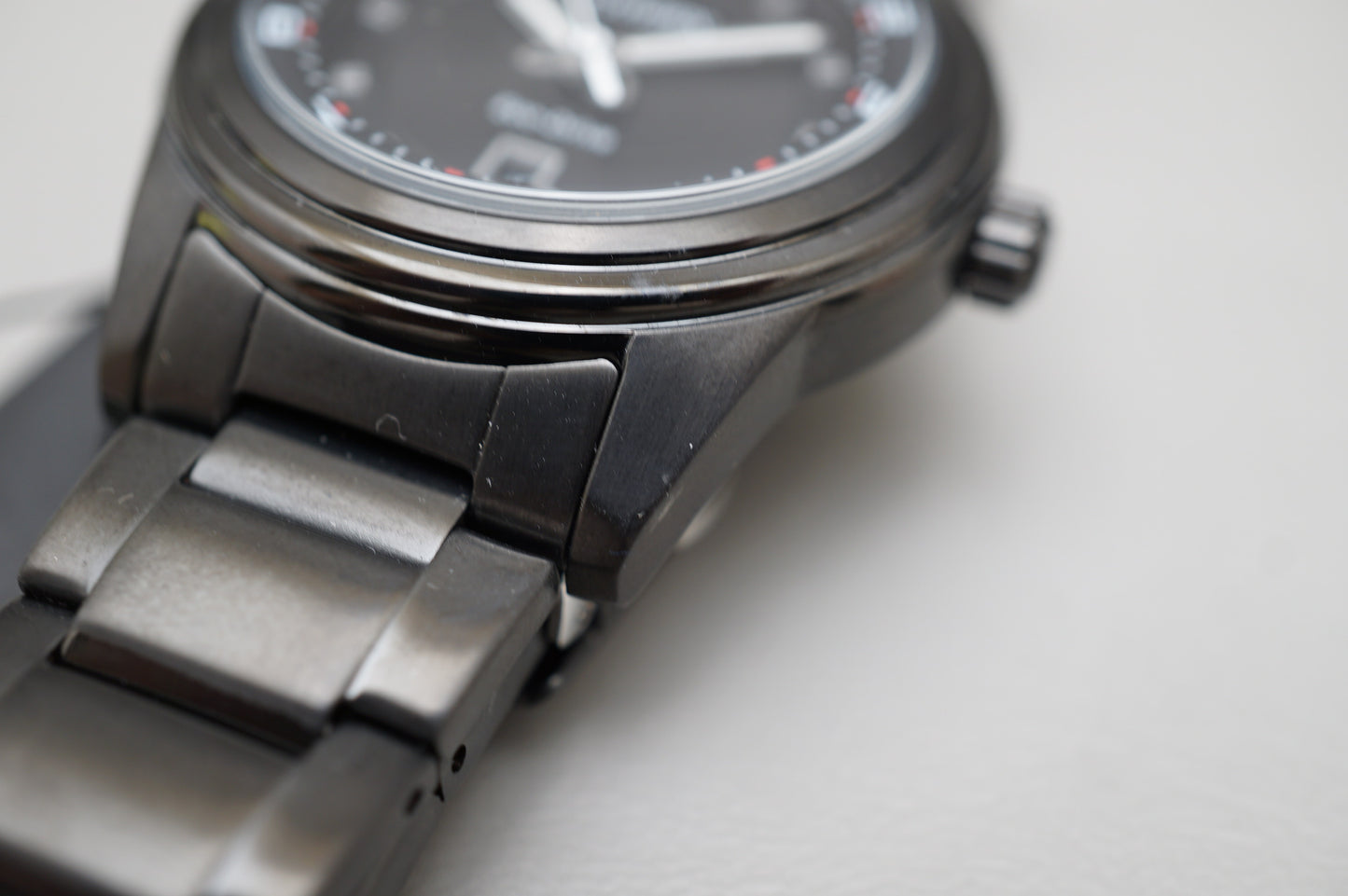 Unworn Citizen FE1104-55E Eco-Drive 100M Black Stainless 36mm Solar Quartz Watch
