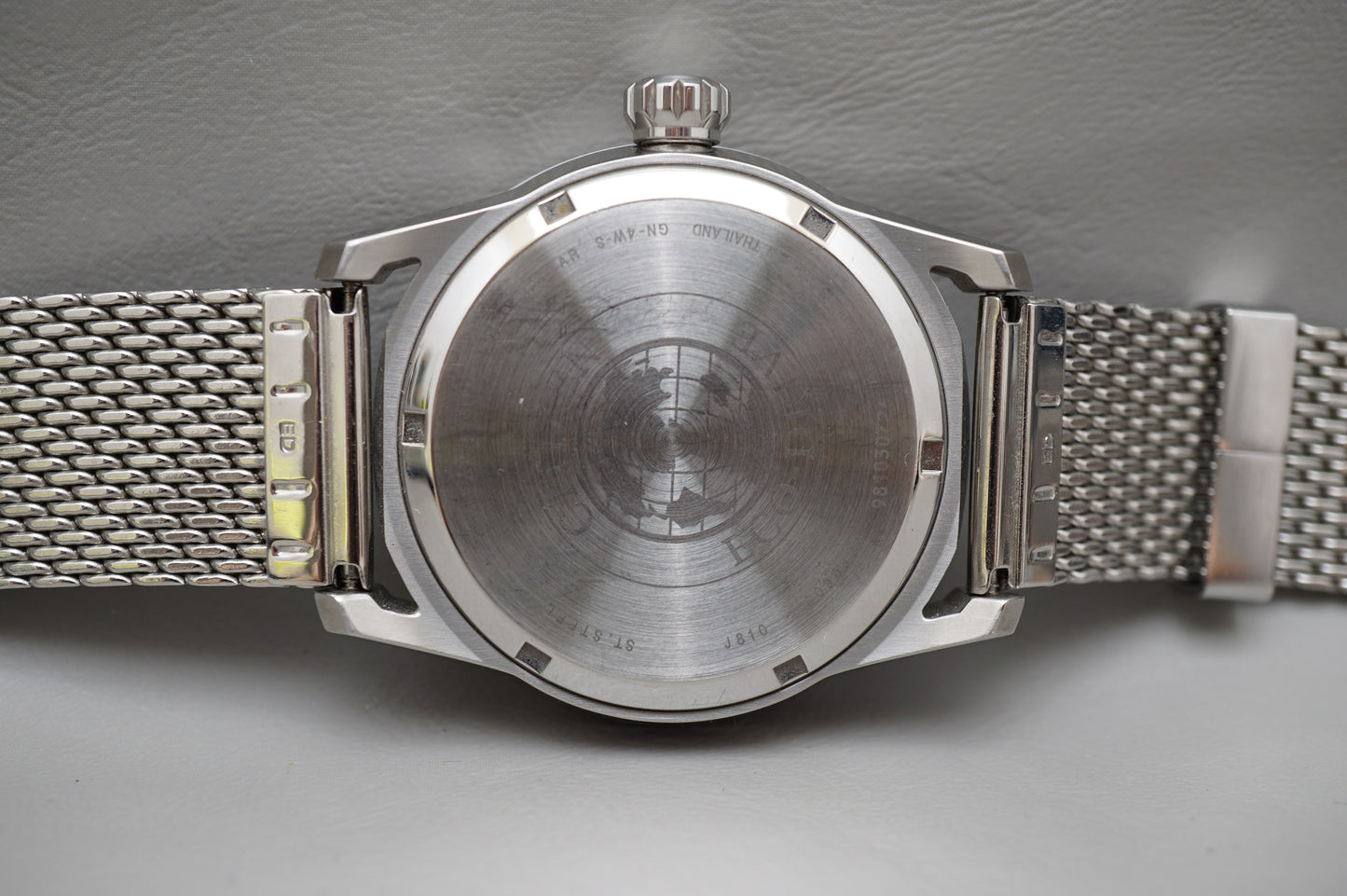 Citizen J810-S090822 Aviator Eco-Drive Stainless Steel Solar Quartz Pilots Watch