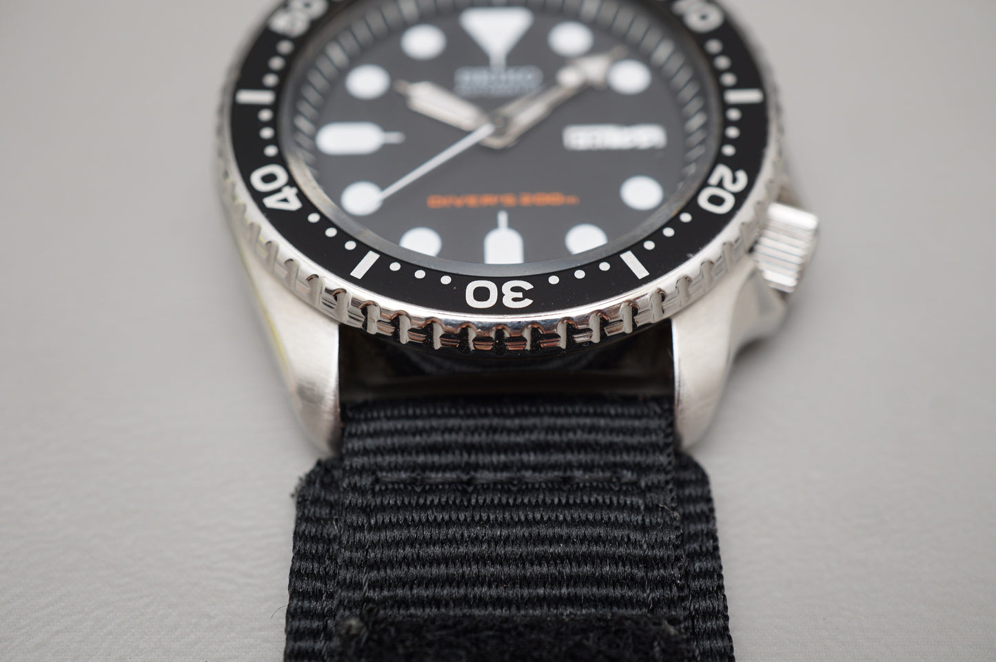 Seiko SKX007 7S26 Black Dial Divers 200M Automatic Watch Original Condition