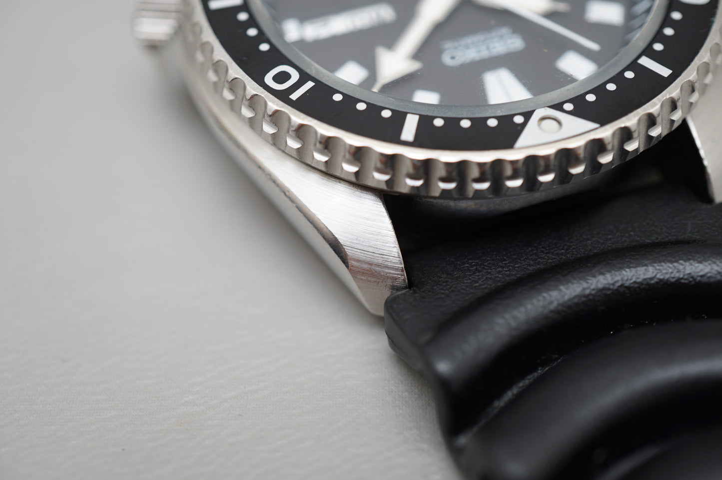 Vintage 1998 Seiko SKX399 7S26 Black Dial Divers 200M Automatic Watch Original