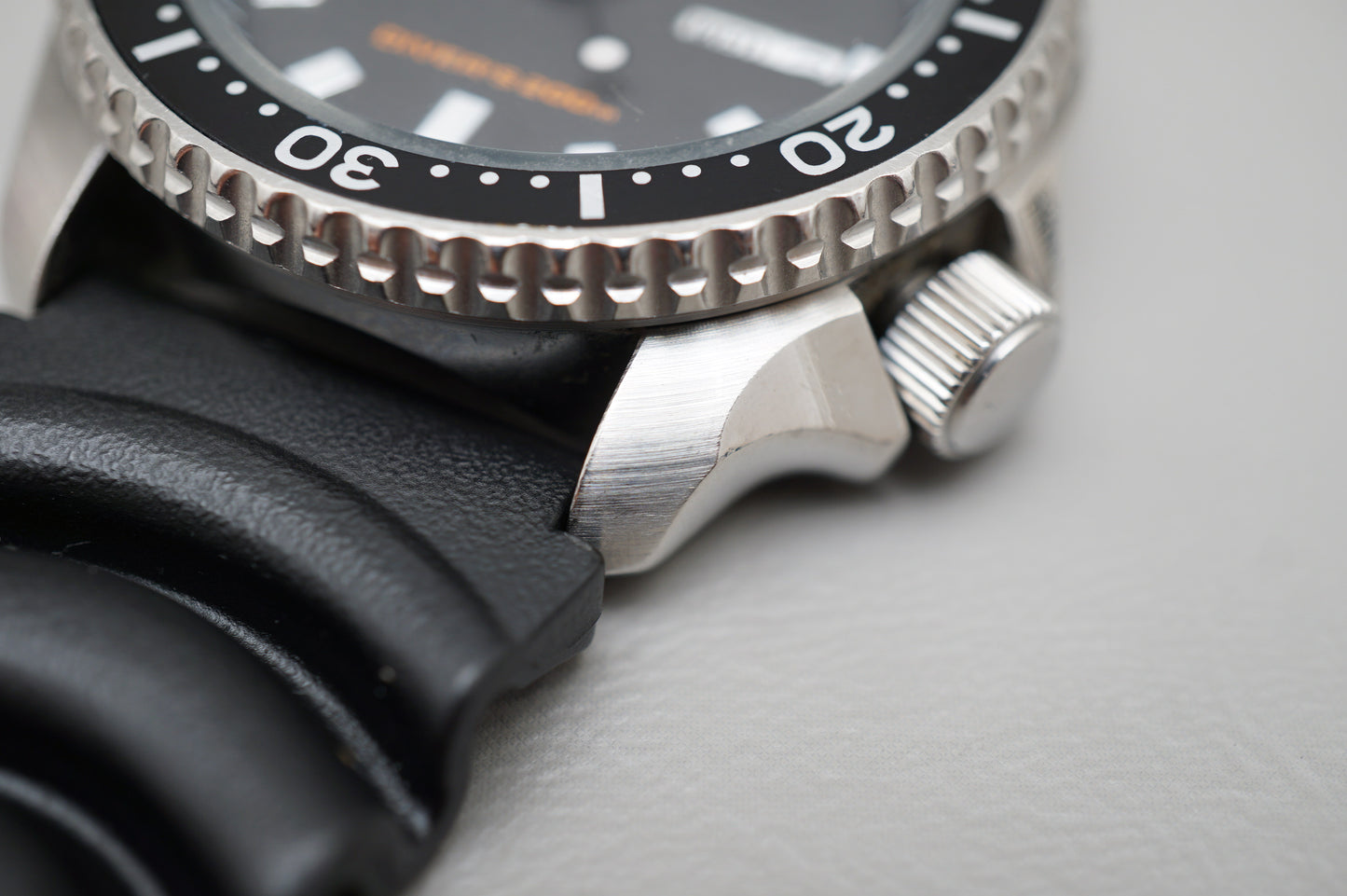 Seiko SKX007 7S26 Black Dial Divers 200M Automatic Watch SKX173 Style Dial READ