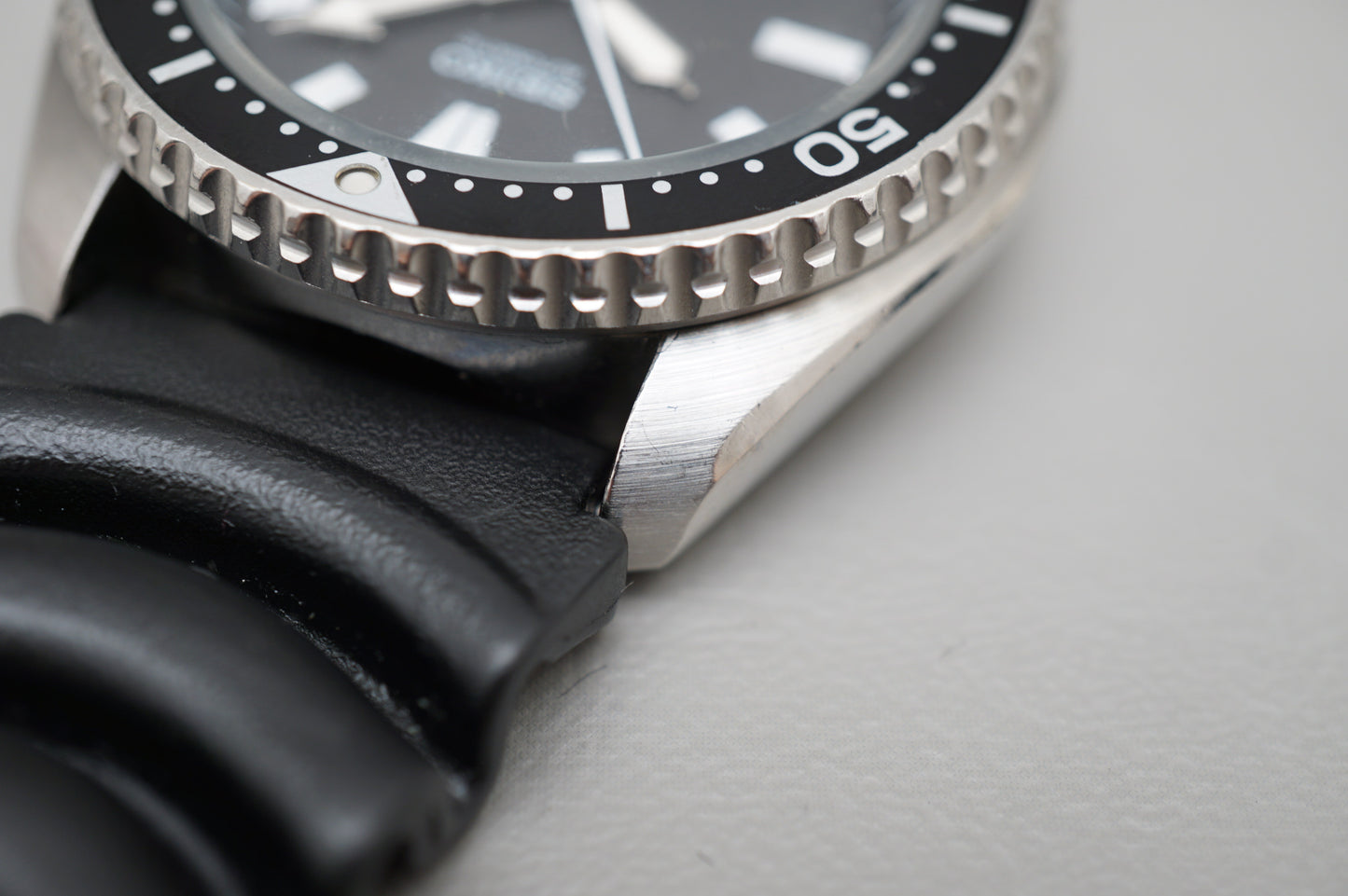 Seiko SKX007 7S26 Black Dial Divers 200M Automatic Watch SKX173 Style Dial READ