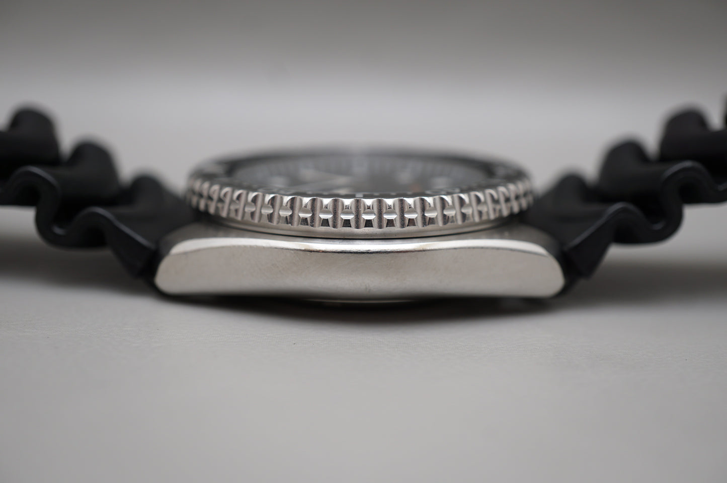 Seiko SKX007 7S26 Black Dial Divers 200M Automatic Watch SKX173 Style Dial READ