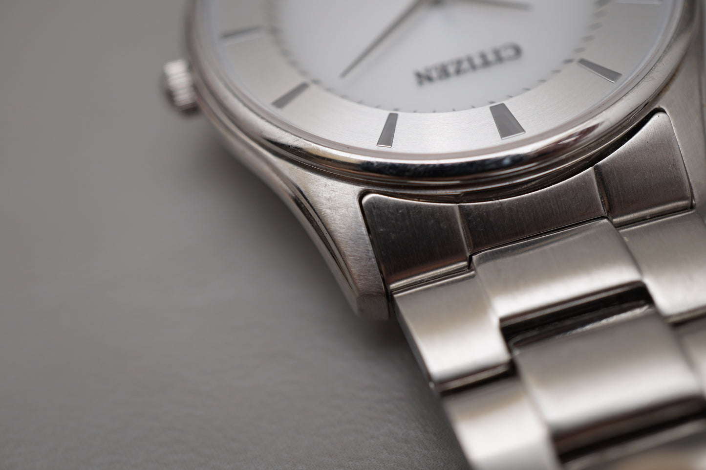 Citizen Eco-Drive E031-S103720 Silver Dial JDM Solar Quartz Watch