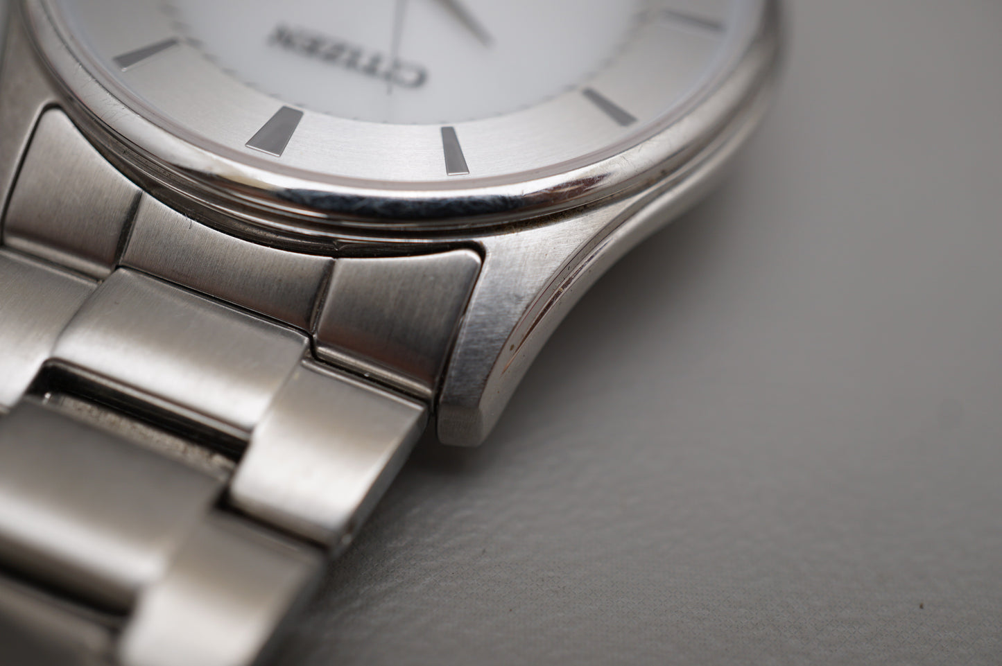 Citizen Eco-Drive E031-S103720 Silver Dial JDM Solar Quartz Watch