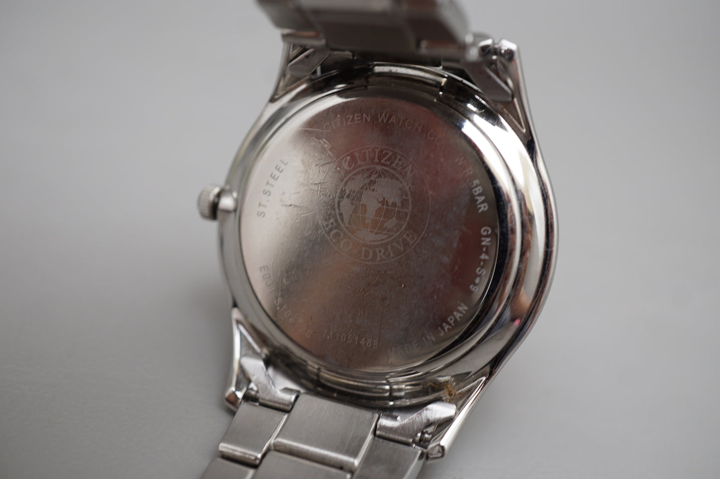 Citizen Eco-Drive E031-S103720 Silver Dial JDM Solar Quartz Watch