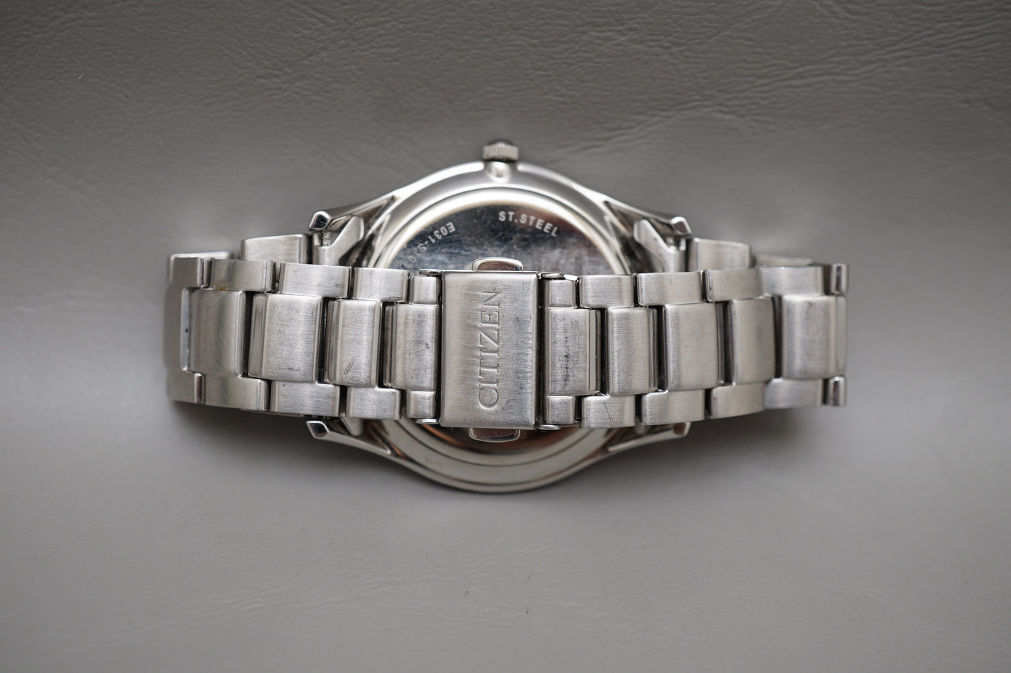Citizen Eco-Drive E031-S103720 Silver Dial JDM Solar Quartz Watch