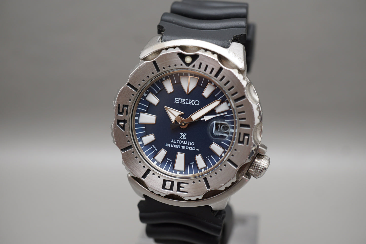 Seiko Prospex SZSC003 6R15 Navy Blue Monster JDM Automatic Watch READ