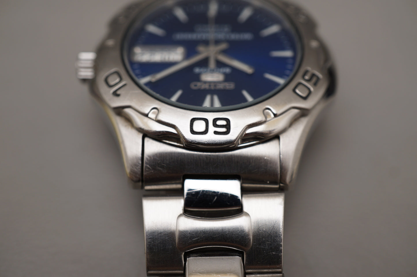 Seiko 5 Sports SNZ315 7S36 Blue Dial 100M Automatic Watch