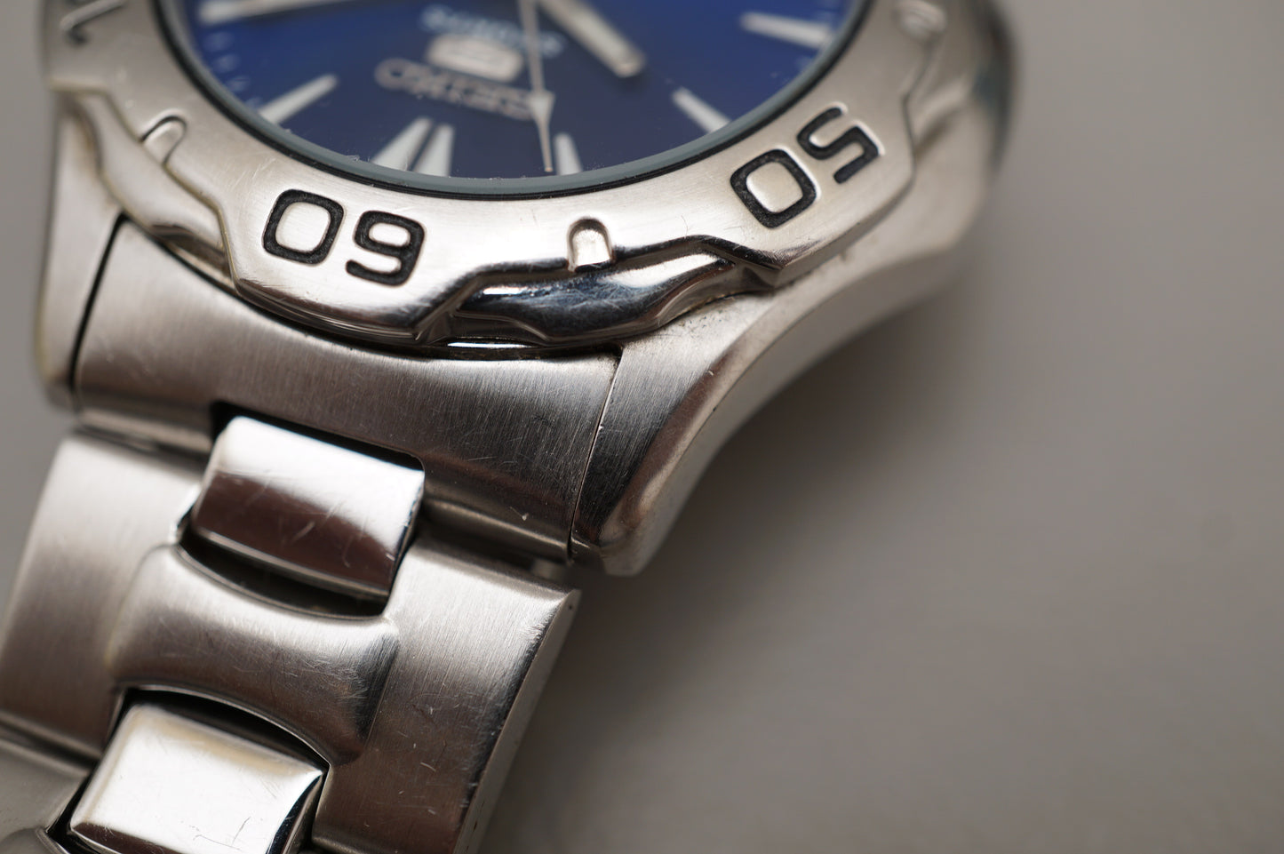 Seiko 5 Sports SNZ315 7S36 Blue Dial 100M Automatic Watch