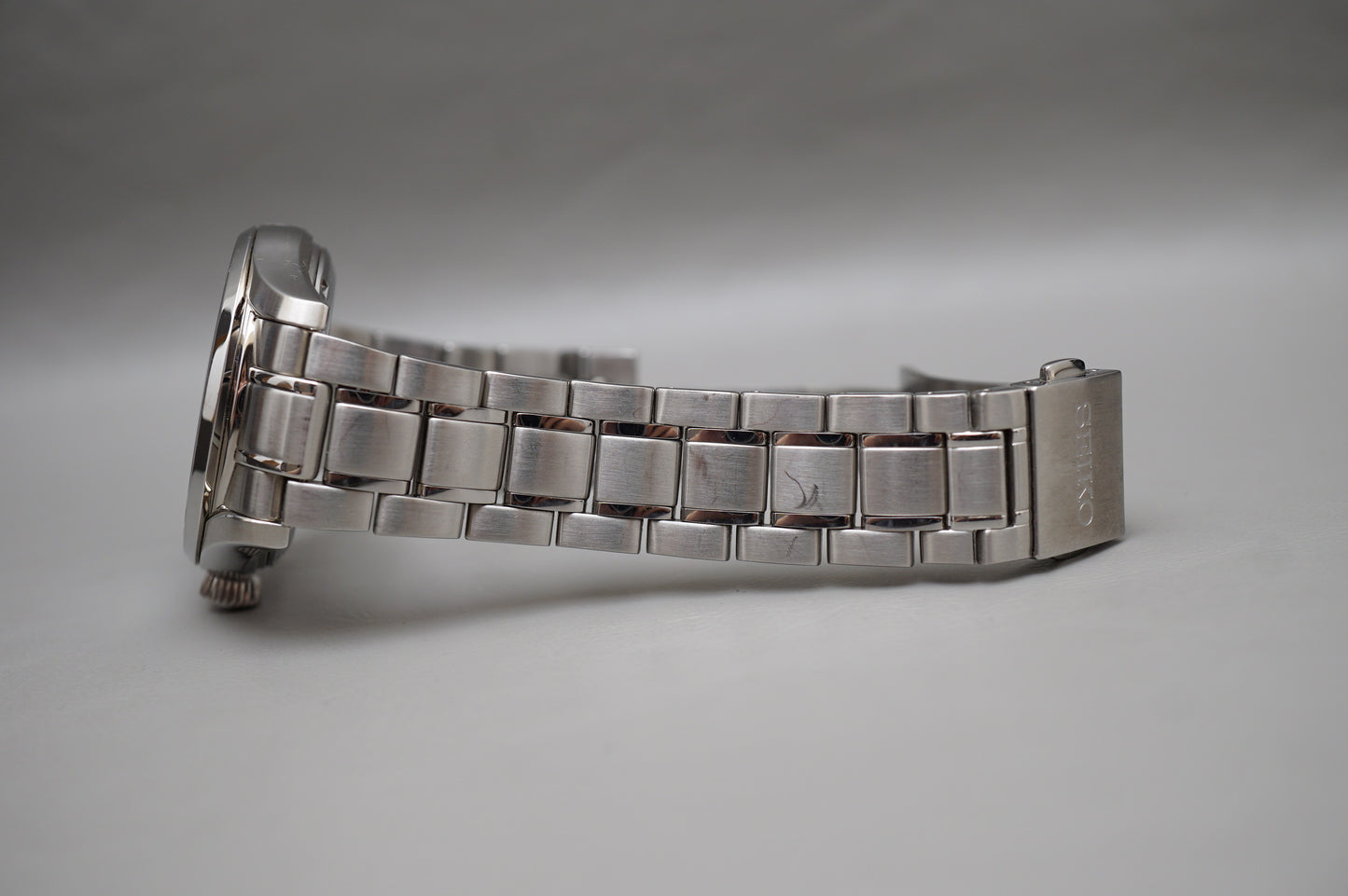 Seiko Presage SARX039 6R15 Numeric Ripple Black Dial Automatic Watch
