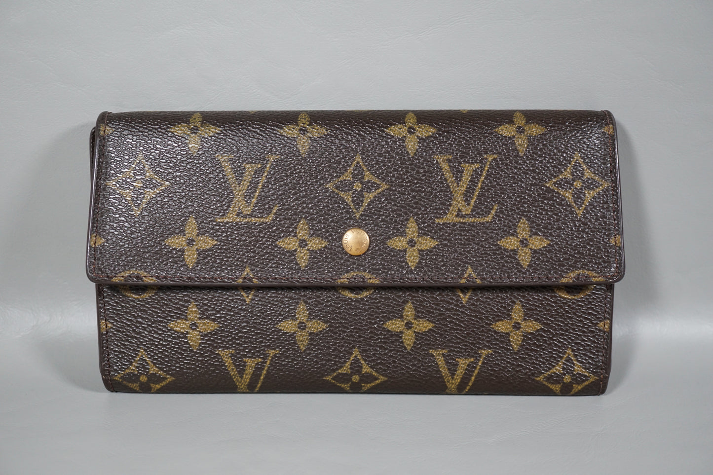 Louis Vuitton Monogram Portefeuille International M61217 Wallet