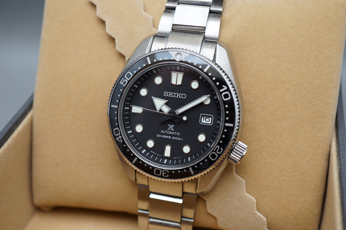 Seiko Prospex SBDC061 6R15 Divers 200m MM200 Black Dial Automatic Watch