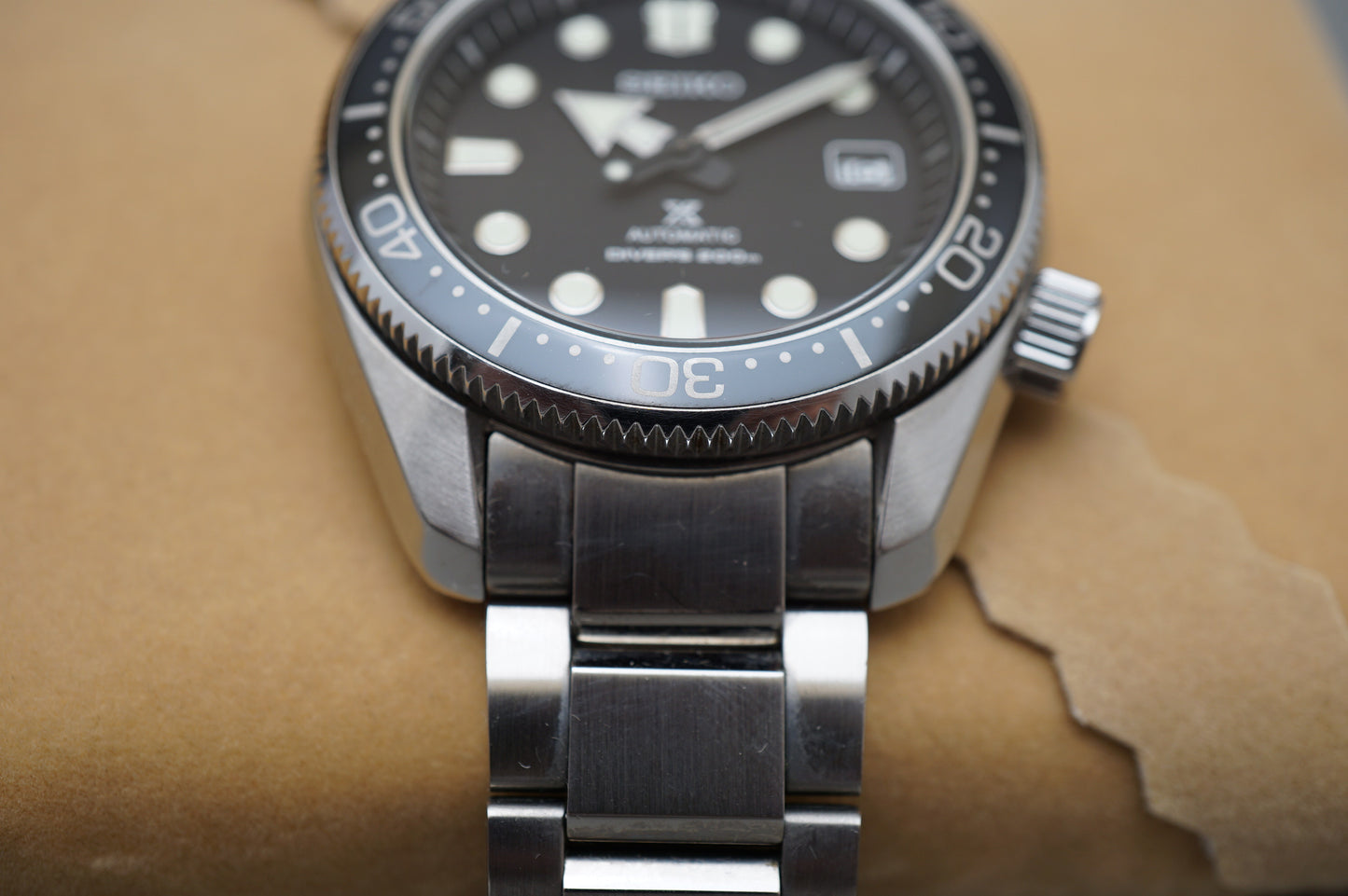 Seiko Prospex SBDC061 6R15 Divers 200m MM200 Black Dial Automatic Watch