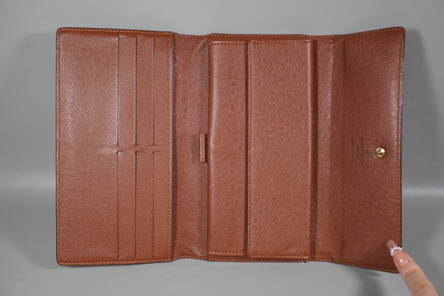 Louis Vuitton Monogram Portefeuille International M61217 Wallet