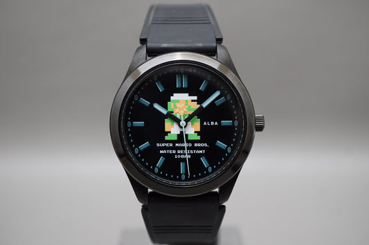 Seiko Alba ACCK423 VJ21 Nintendo Super Mario Bros Limited Luigi Quartz Watch