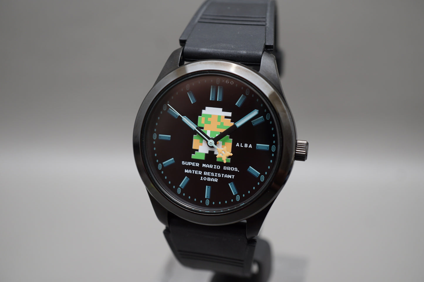 Seiko Alba ACCK423 VJ21 Nintendo Super Mario Bros Limited Luigi Quartz Watch