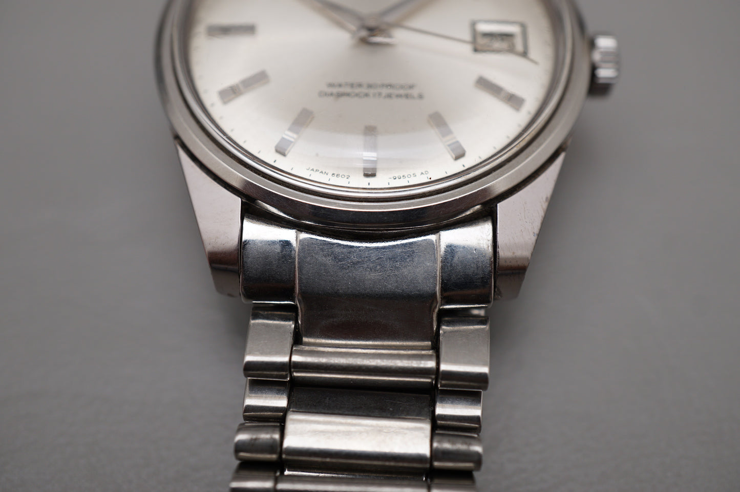 Vintage June 1967 Seiko Sportsman 6602-9981 Seahorse Handwound Mechanical Watch