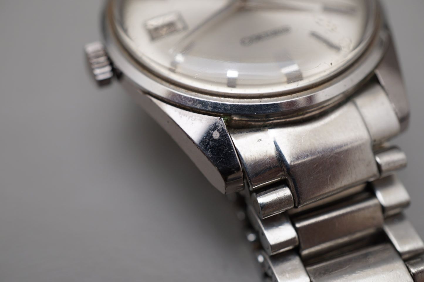 Vintage 1968 Seiko Sportsman 6602-9982 Horseshoe Handwound Mechanical Watch