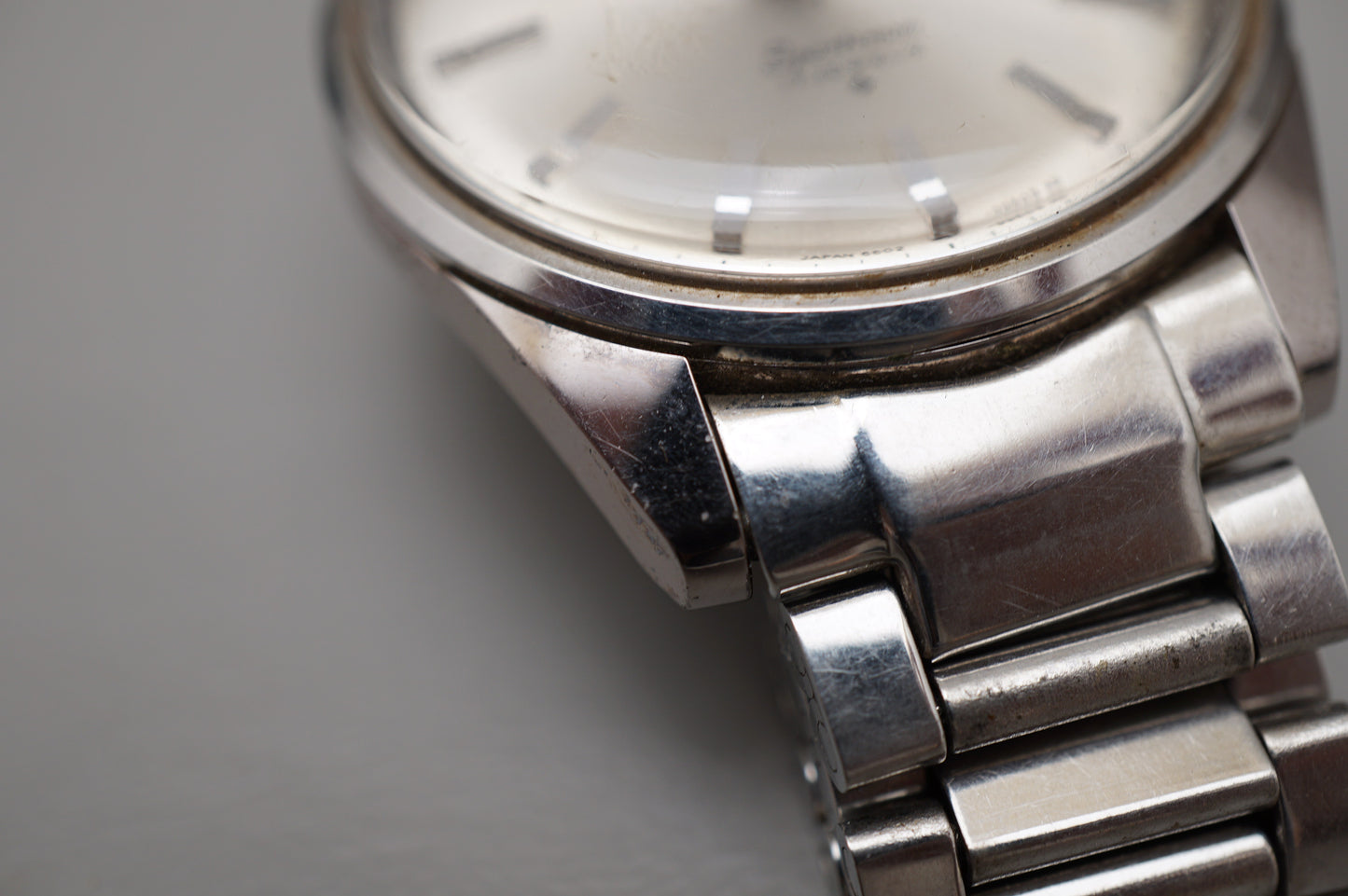 Vintage 1968 Seiko Sportsman 6602-9982 Horseshoe Handwound Mechanical Watch