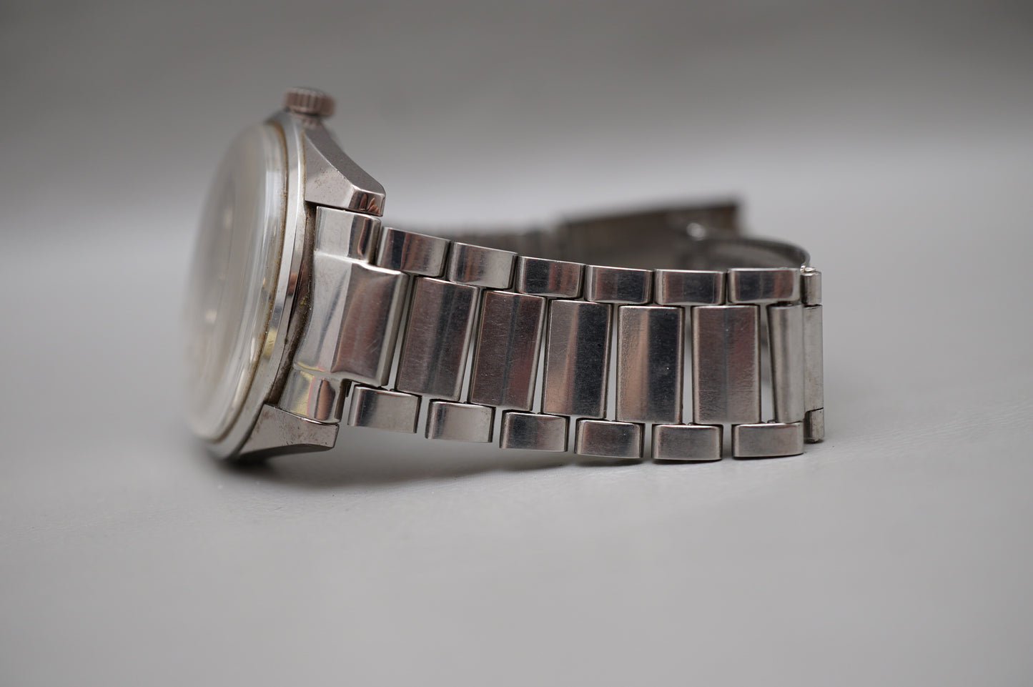 Vintage 1968 Seiko Sportsman 6602-9982 Horseshoe Handwound Mechanical Watch